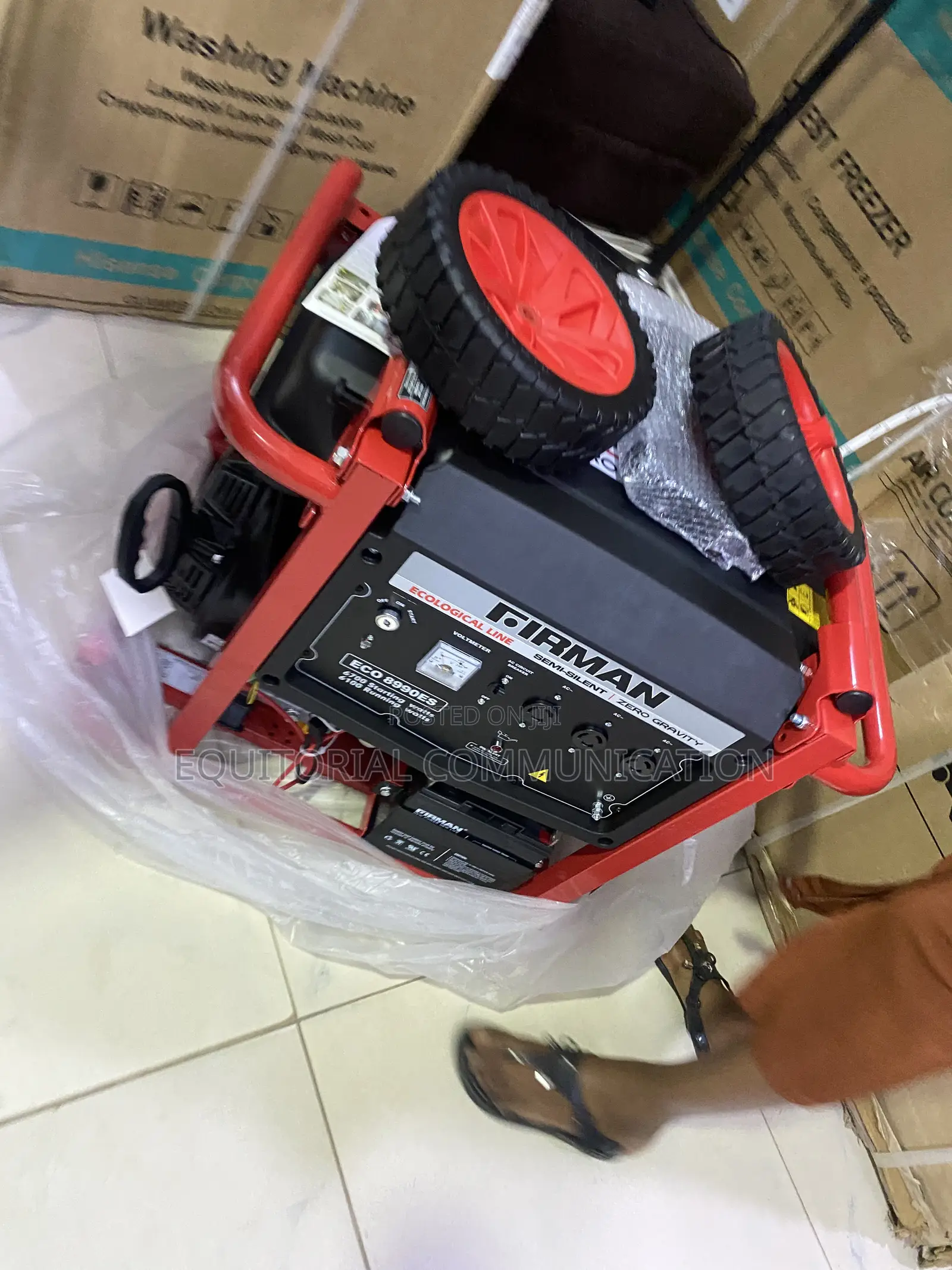 Firman ECO 8990ES Power Backup Unit Petrol Semi-Silent 6.7KVA 240V