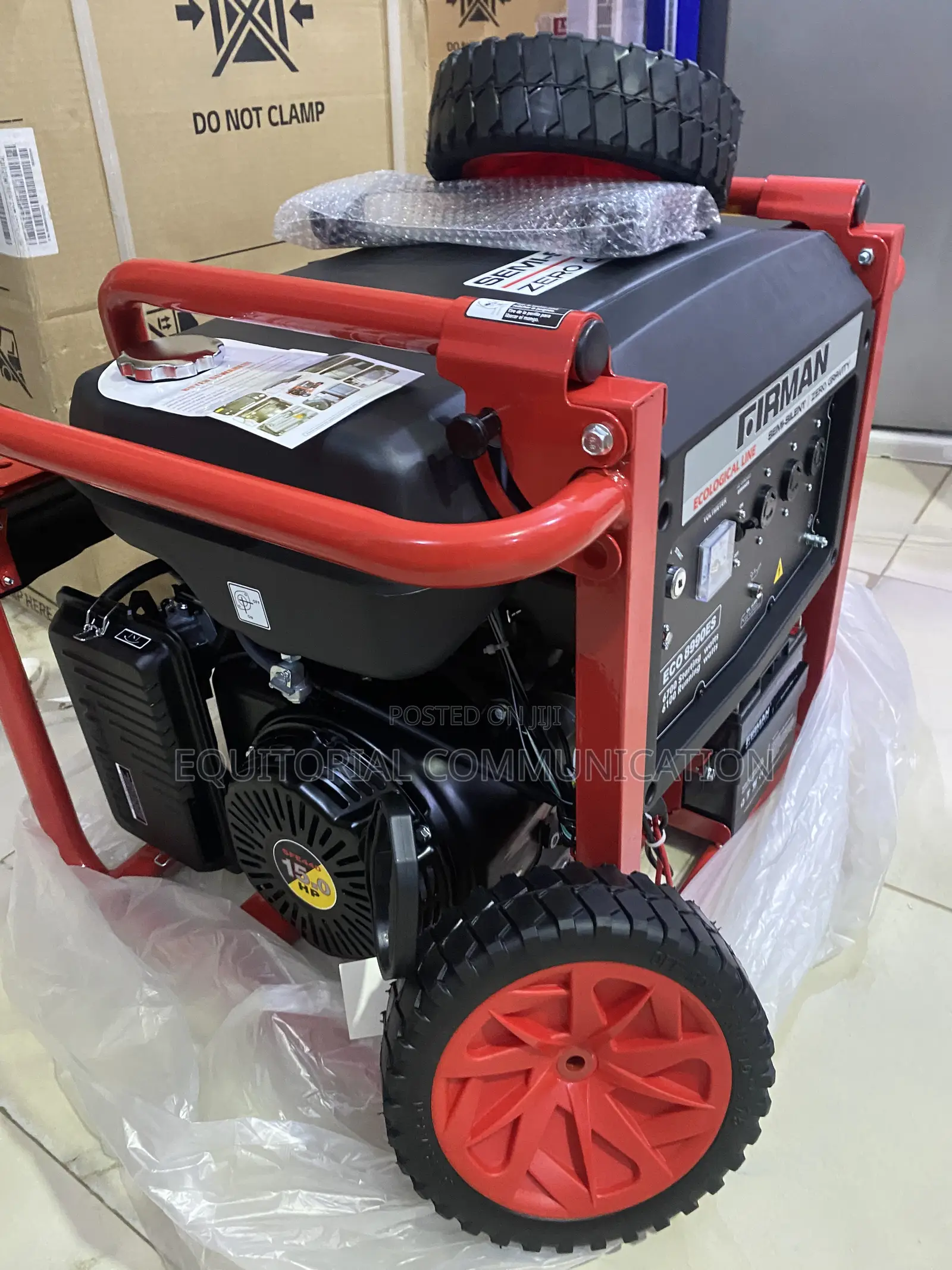 Firman ECO 8990ES Dependable Petrol Generator Semi-Silent 6.7KVA 240V