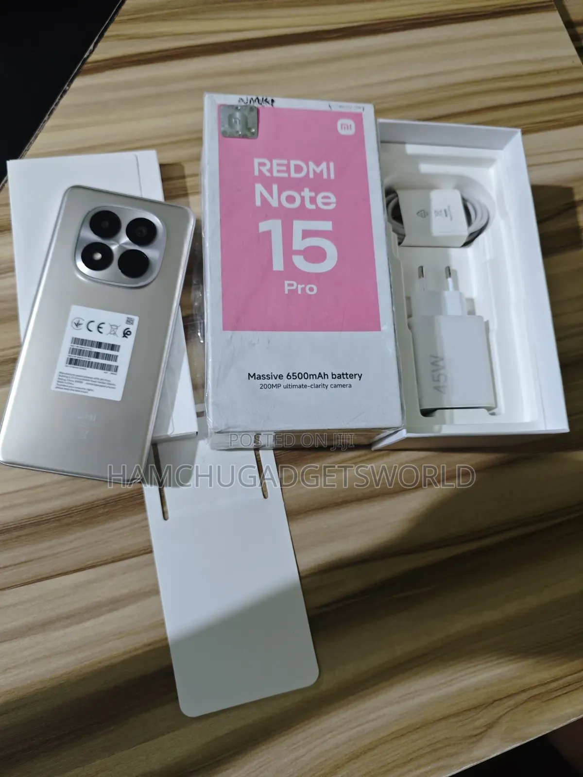 Xiaomi Redmi Note 15 Pro 256 GB Gold