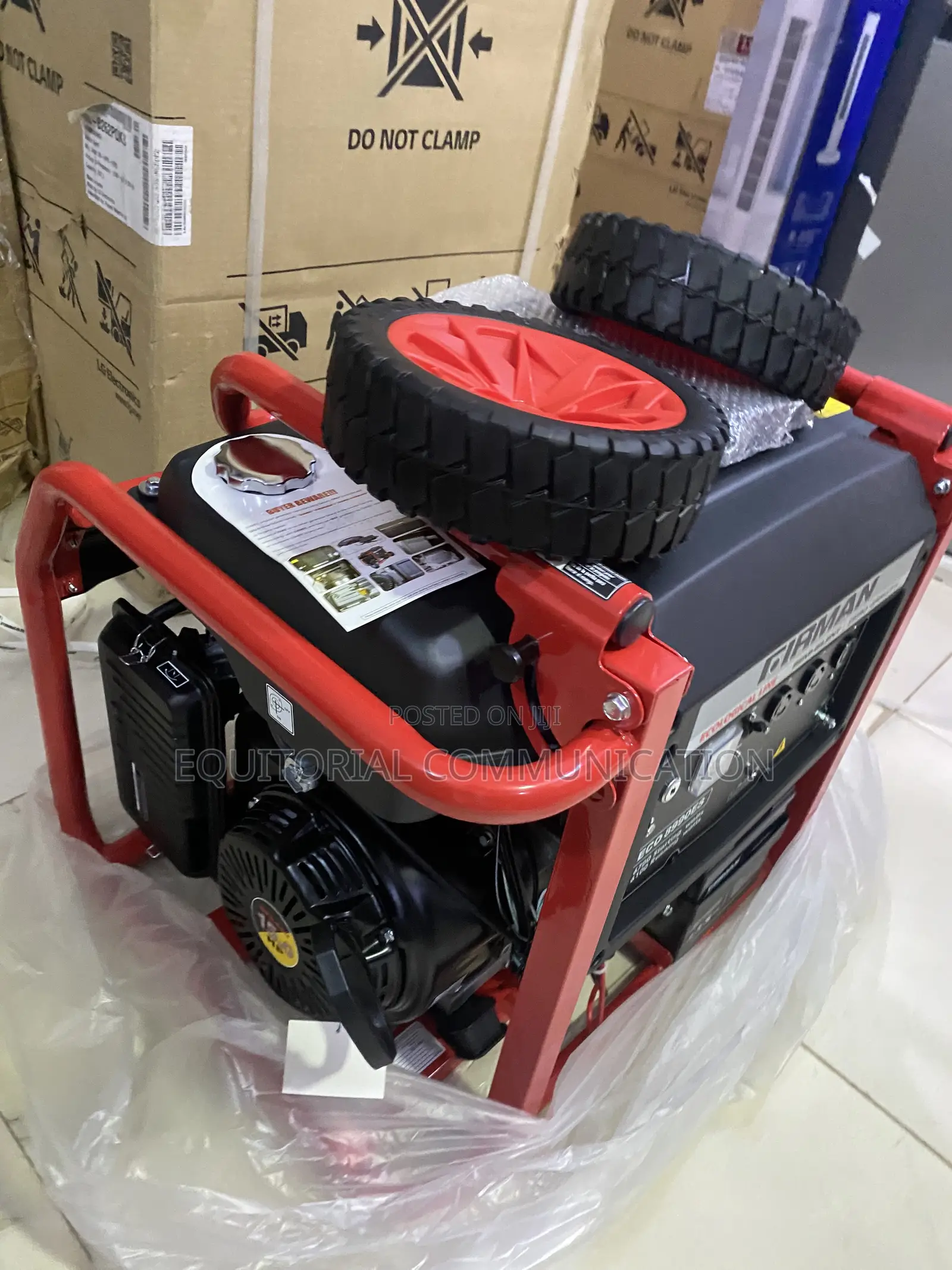 Firman Eco 8990es Semi-Silent Generator 6.7kva Petrol 240v Output