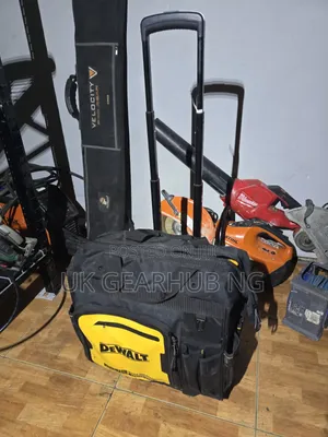 DeWalt Heavy Duty Wheeled ToolBag–Rolling Tool Storage Trolley–UK Used