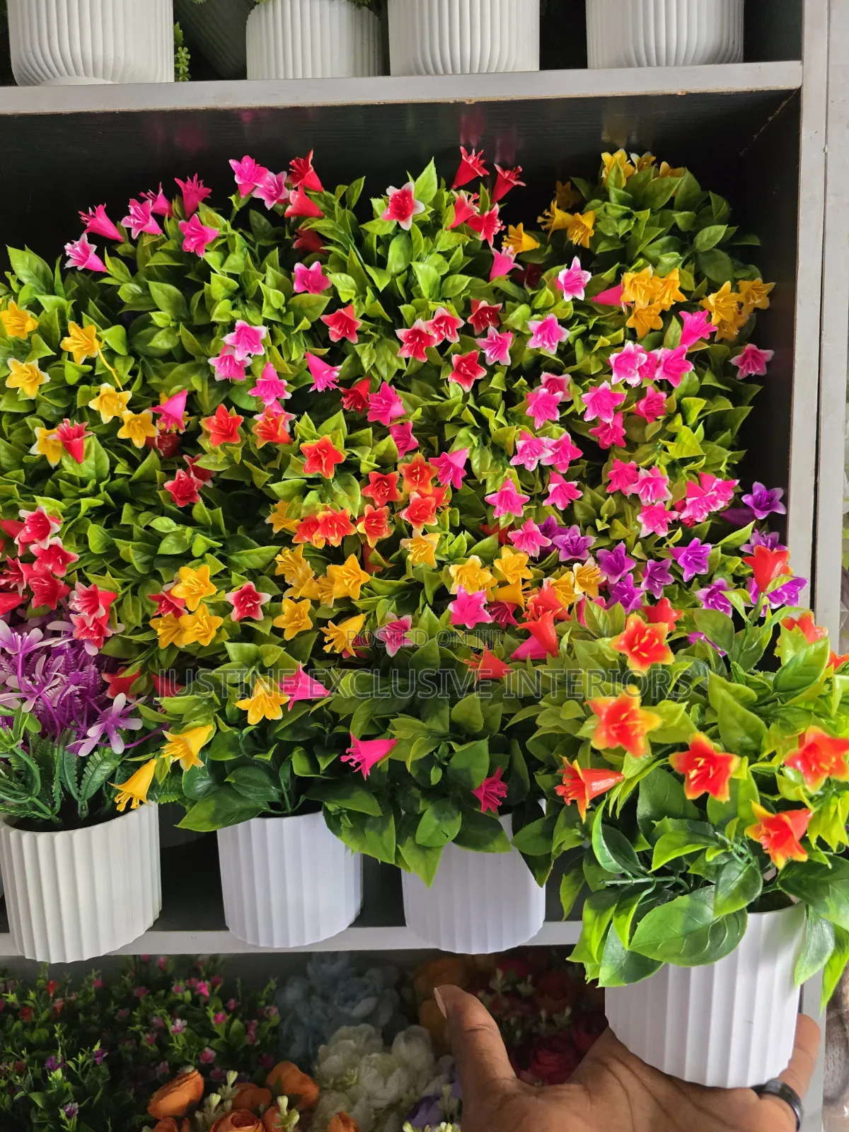 Table & Shelf Cup Flowers