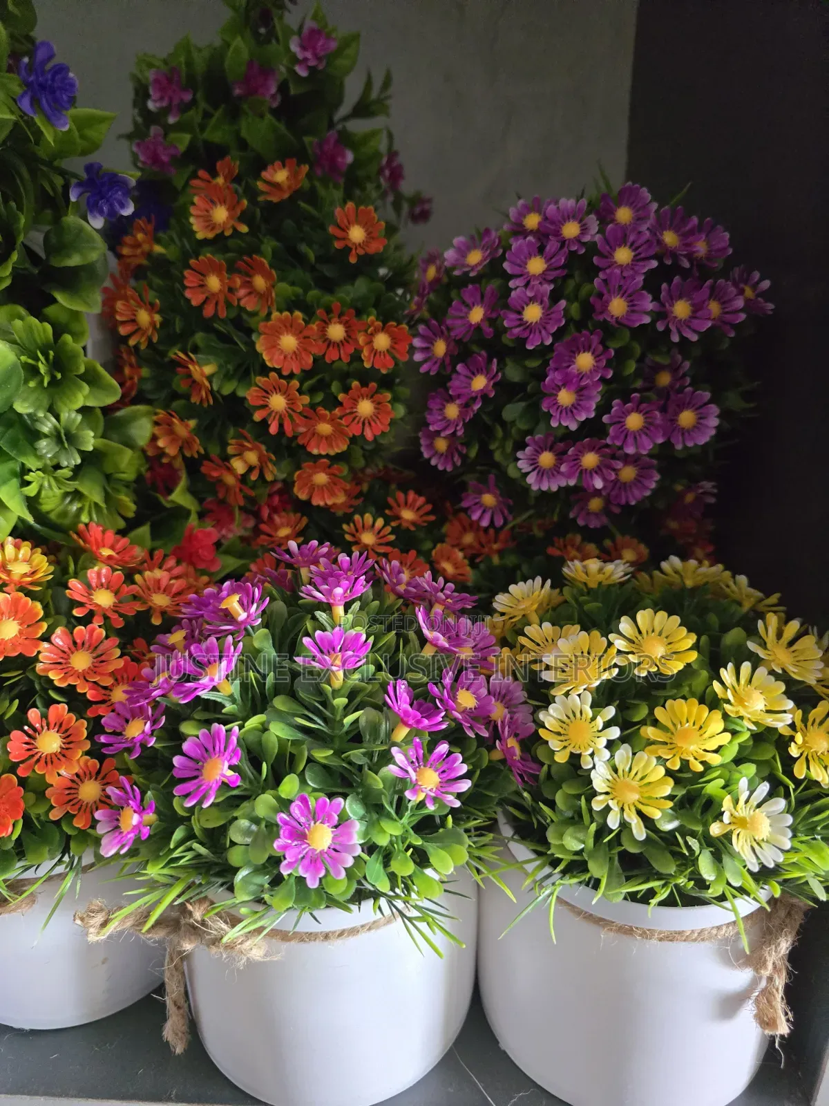 Table & Shelf Cup Flowers