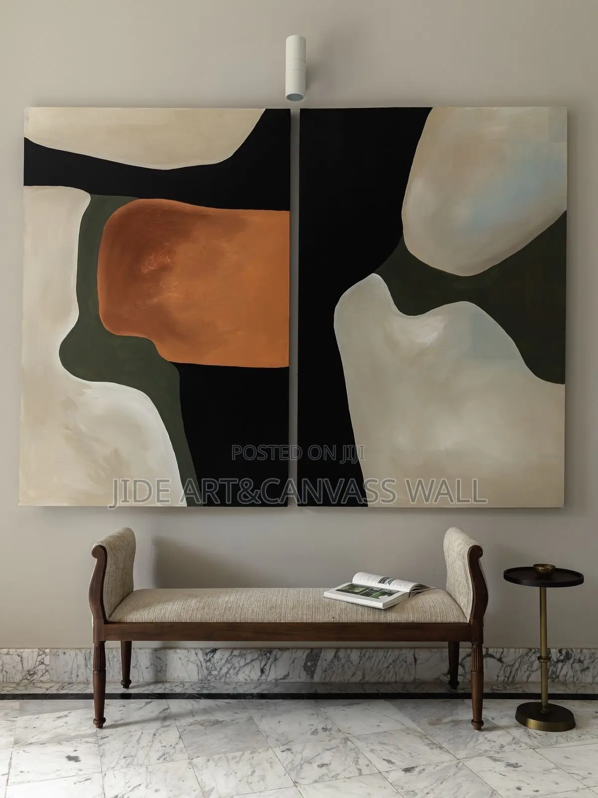 Split Wall Panels Abstract Wall Art Styles