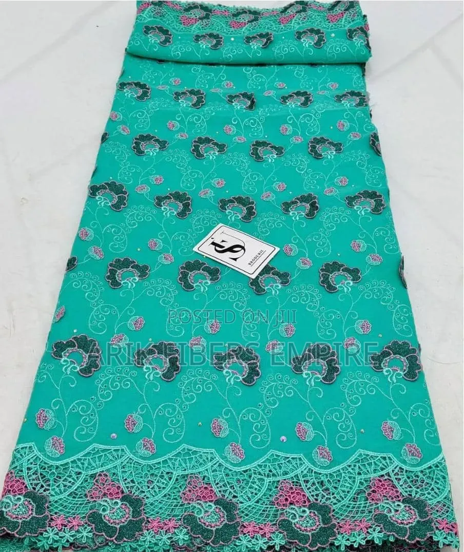 Beautiful Soft Swiss Applique Voile