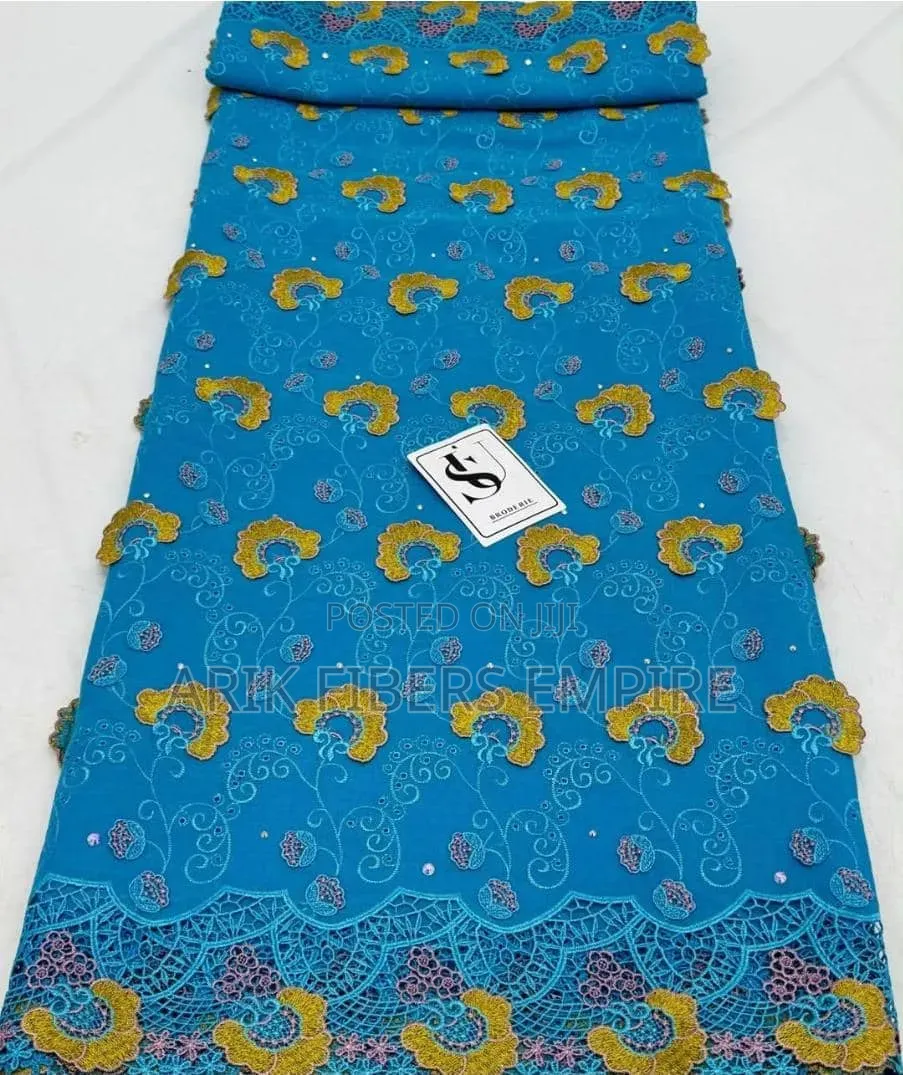 Beautiful Soft Swiss Applique Voile