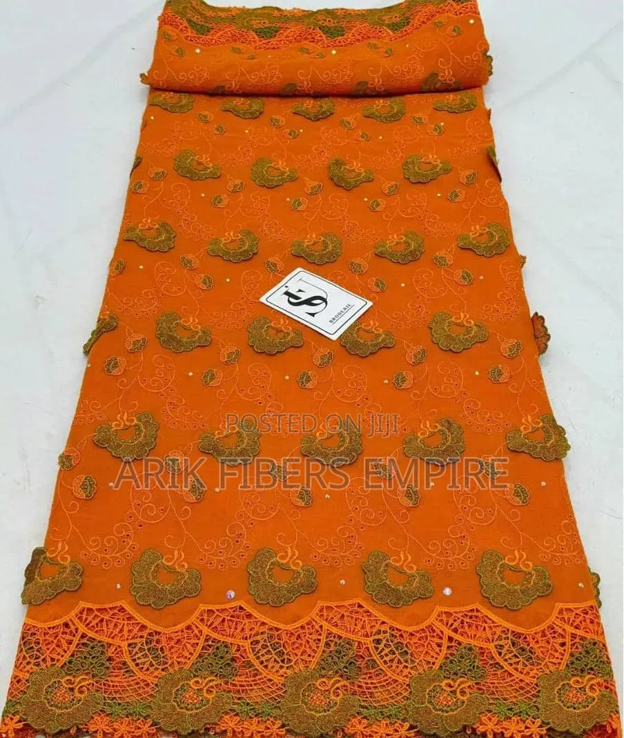 Beautiful Soft Swiss Applique Voile