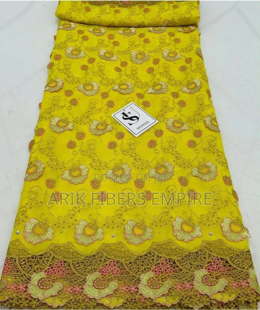 Beautiful Soft Swiss Applique Voile
