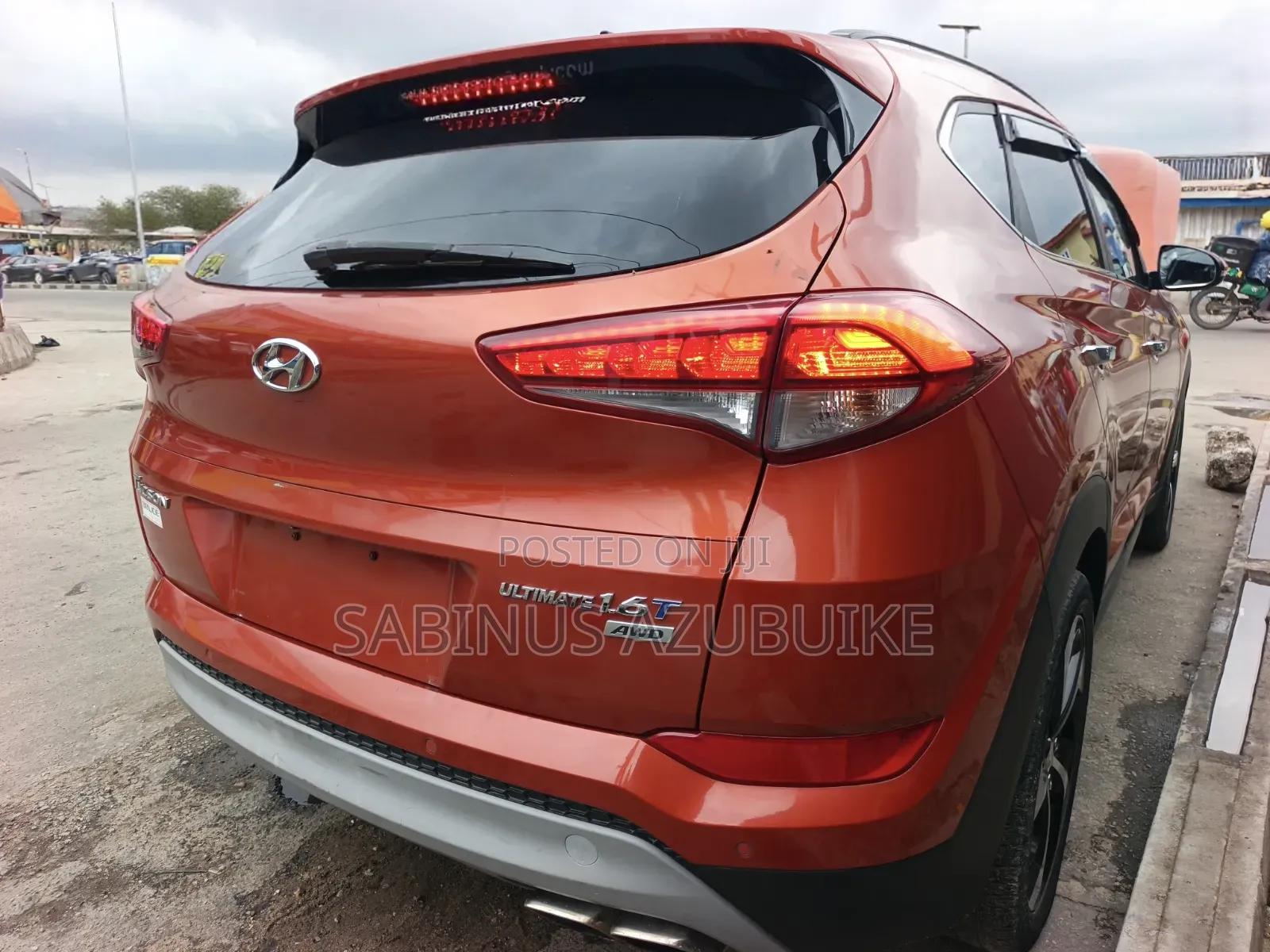 Hyundai Tucson Limited AWD 2017 Red