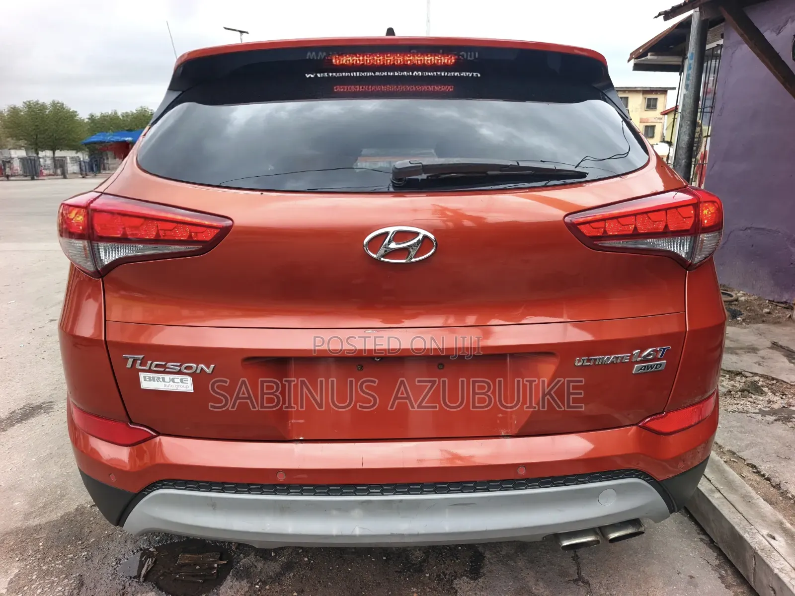 Hyundai Tucson Limited AWD 2017 Red
