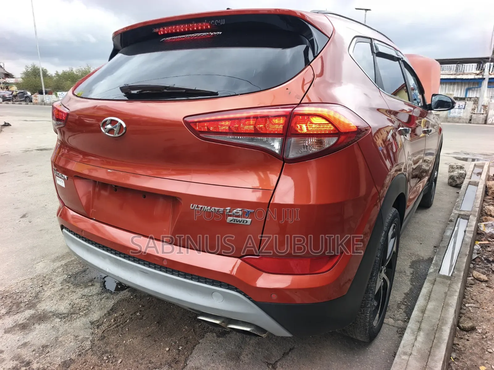 Hyundai Tucson Limited AWD 2017 Red