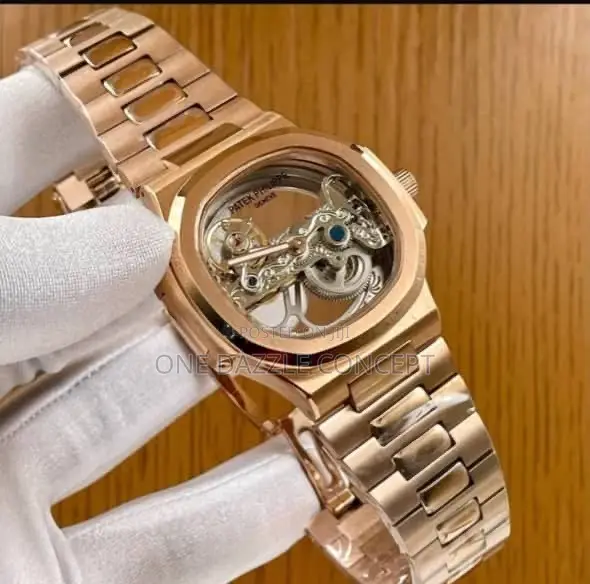 Original Patek Philippe Mechanical Rose Gold Chain Watch