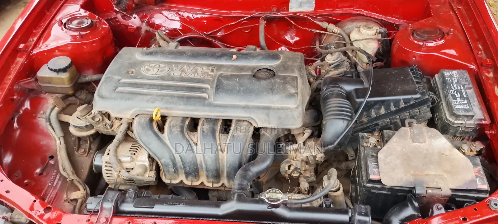 Toyota Corolla 2001 Maroon