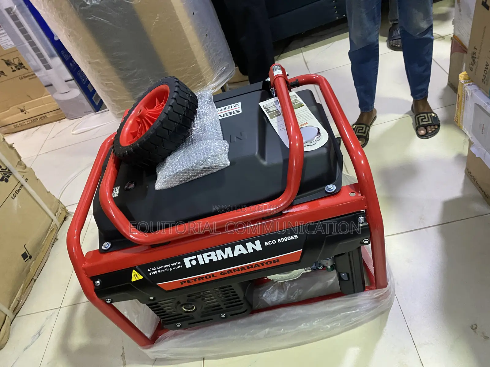 Firman ECO 8990ES Home and Office Petrol Generator 6.7KVA 240V