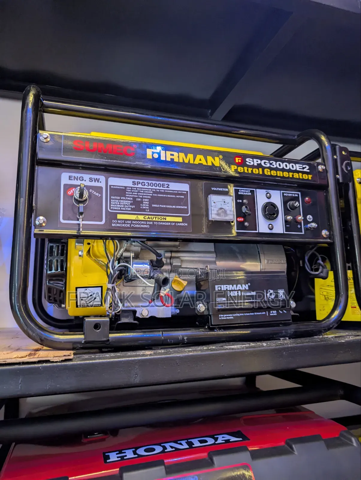 Brand New 4.5 Firman Petrol Generator % Copper Coil With Oil
