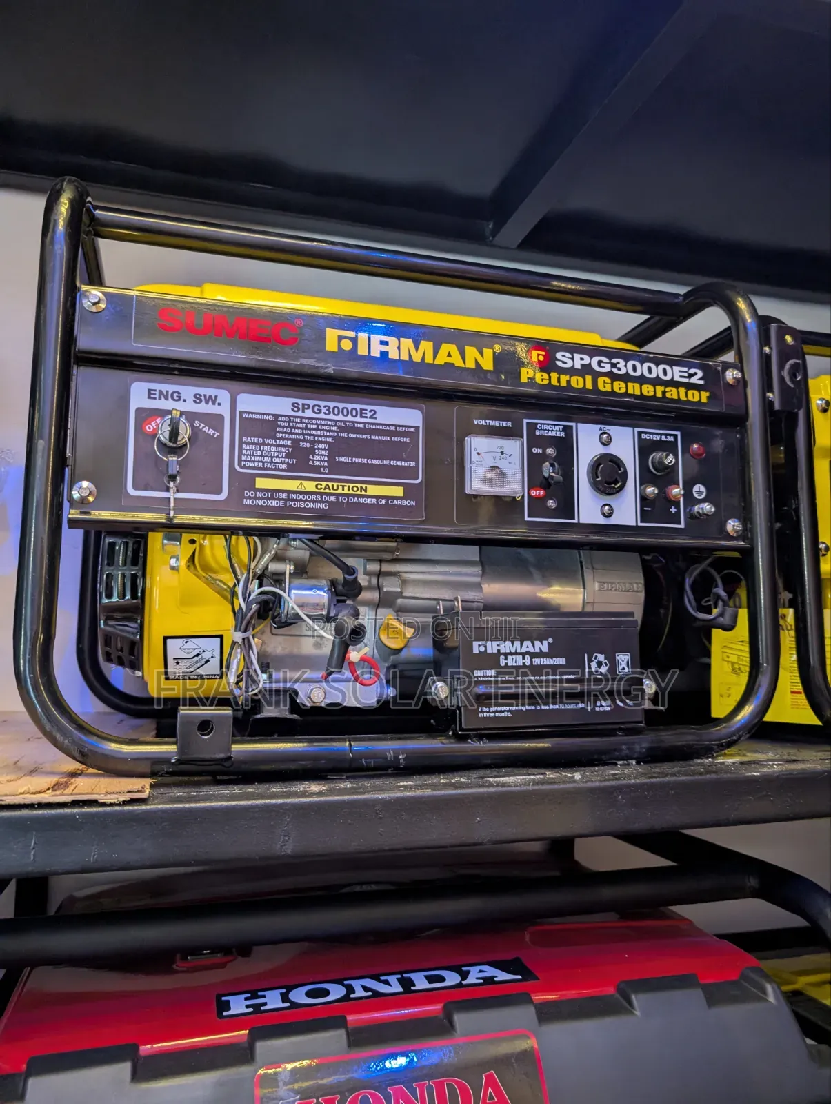 Brand New 4.5 Firman Petrol Generator % Copper Coil With Oil
