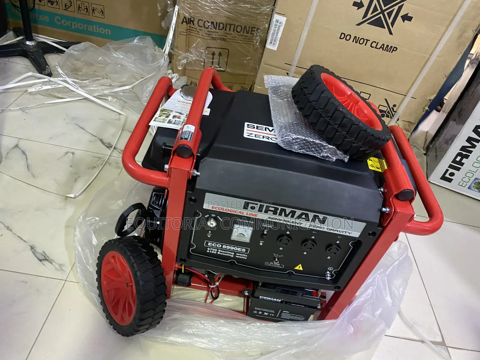 Firman ECO 8990ES Generator for Power Outages Semi-Silent 6.7KVA 240V