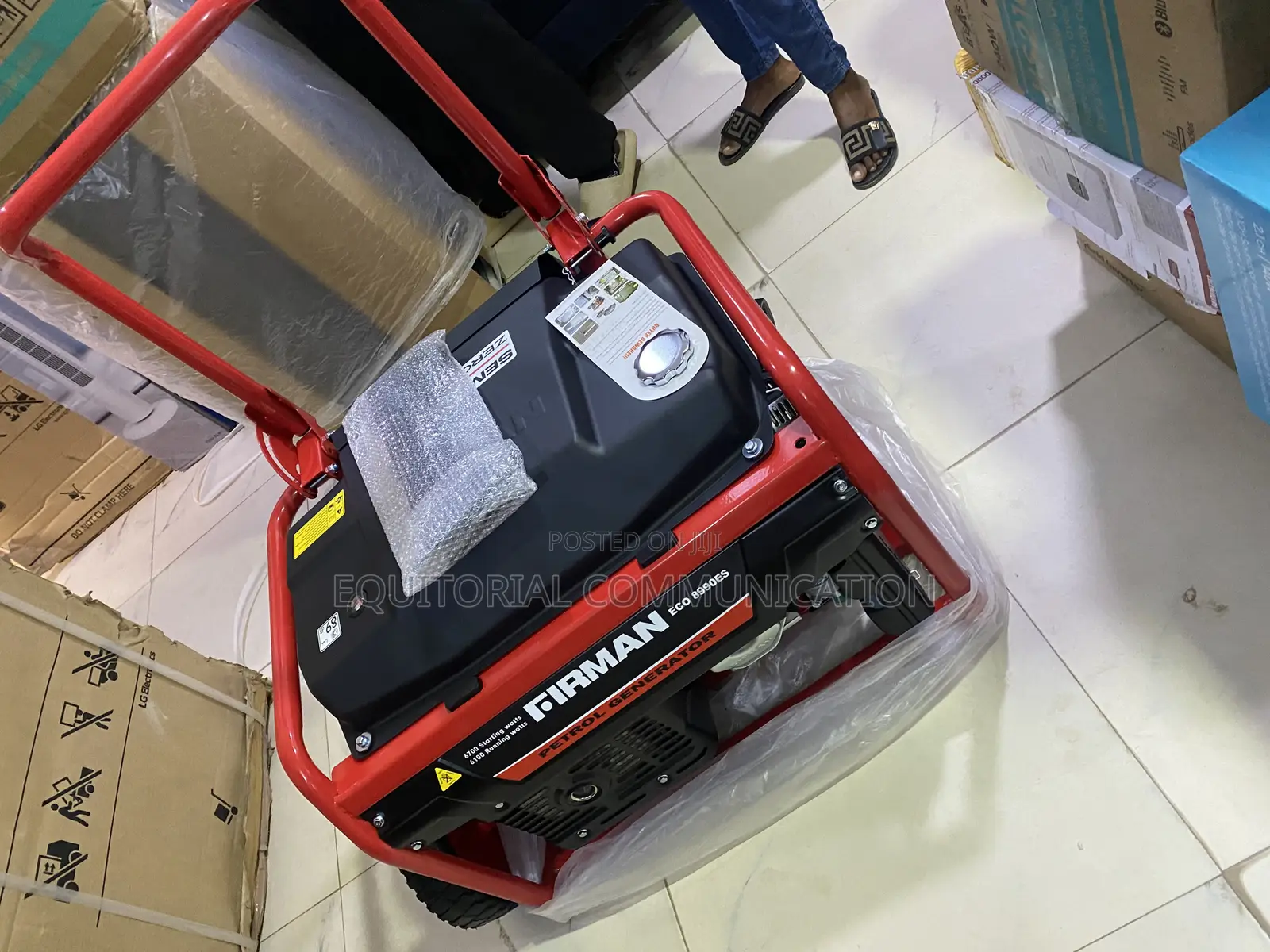 Firman ECO 8990ES Generator for Power Outages Semi-Silent 6.7KVA 240V