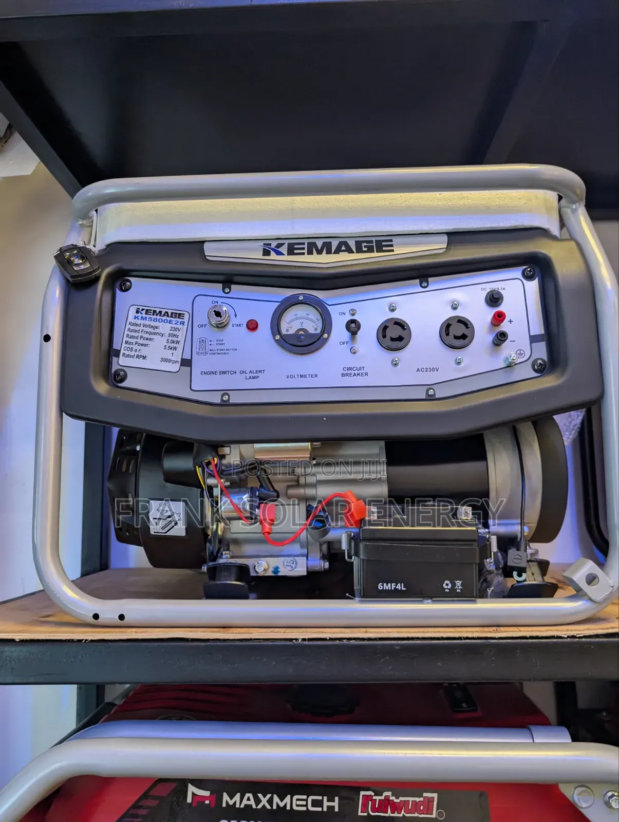 Brand New 5.5kva Kemage Generator % Copper Coil Made in Japan