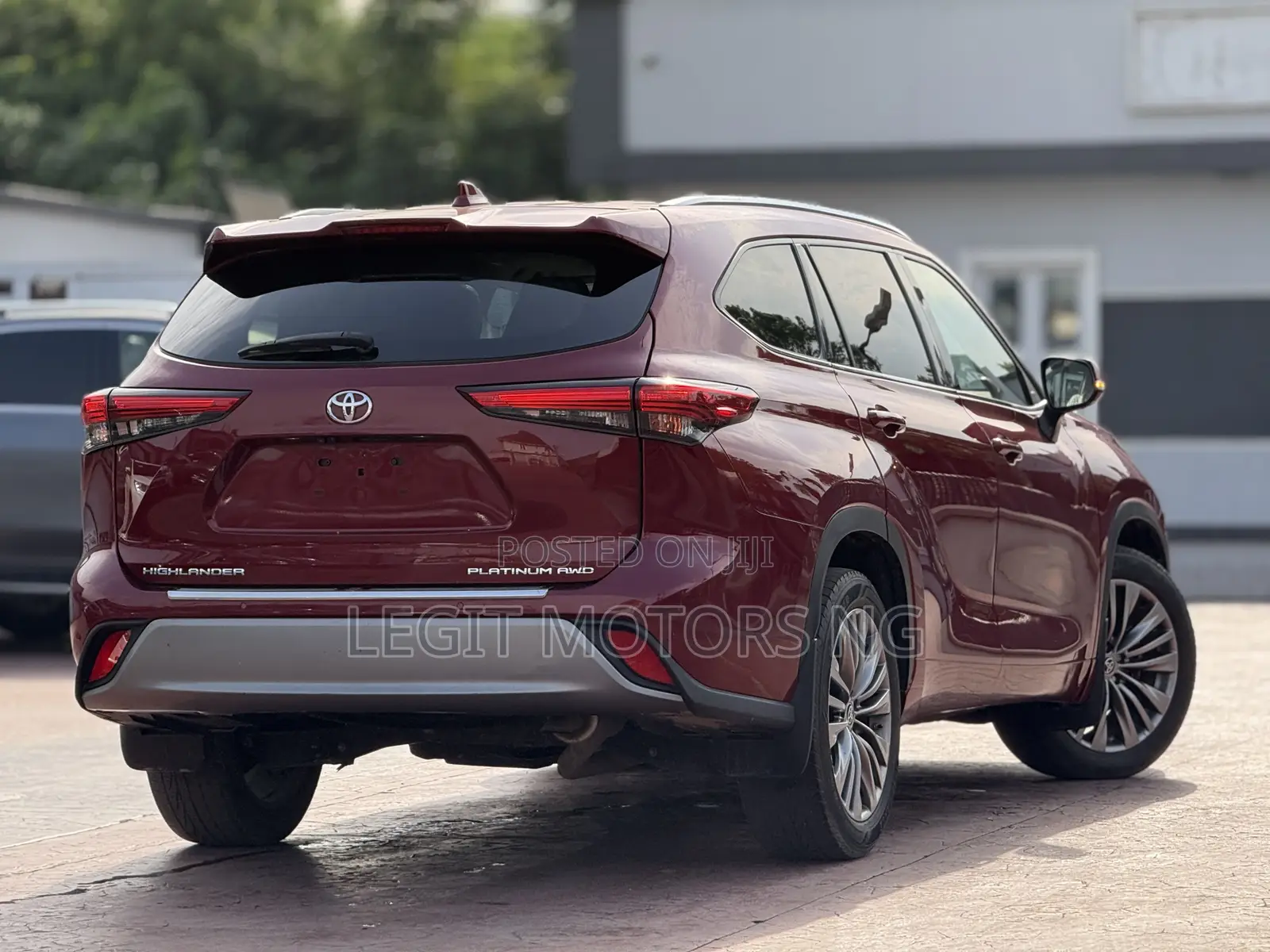 Toyota Highlander Platinum AWD 2020 Red