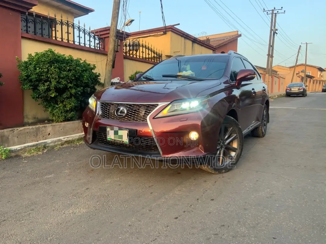 Lexus RX 350 F SPORT AWD 2013 Burgundy