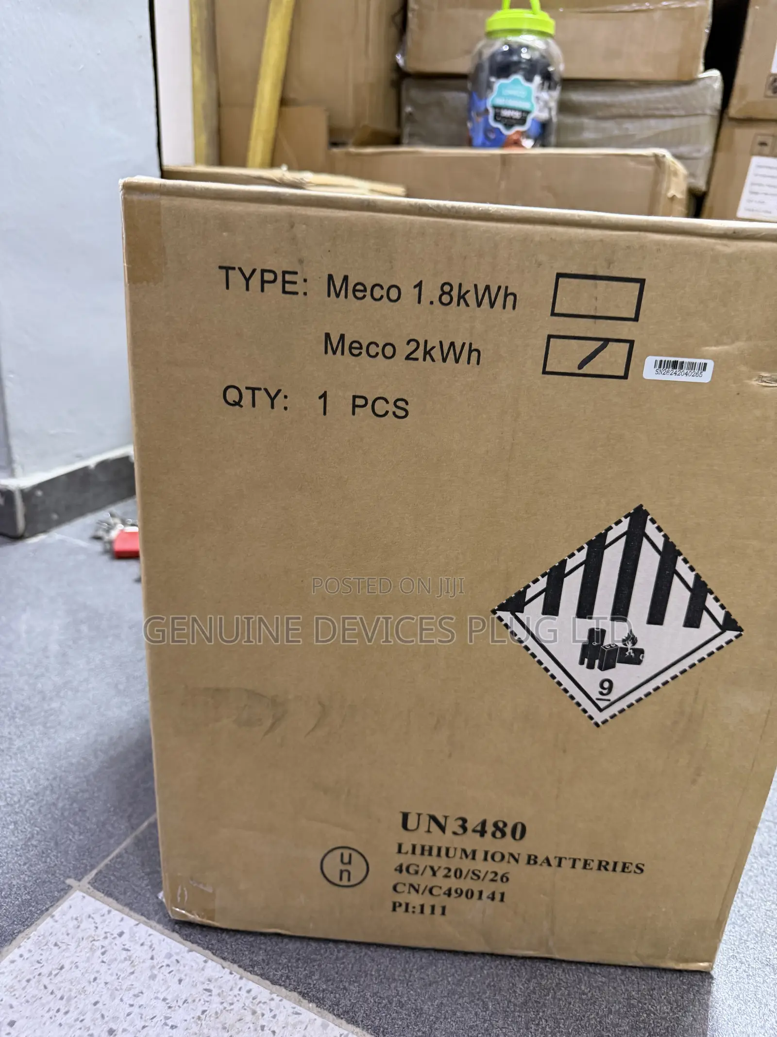 Meco 2kWh (2000WH)All-in-One Energy Storage System With 1200W OUTPUT