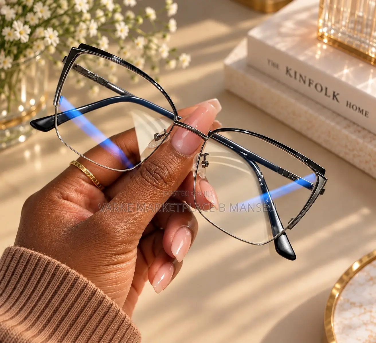 Fashionable Cat-Eye Anti - Blue Light Glasses for Women