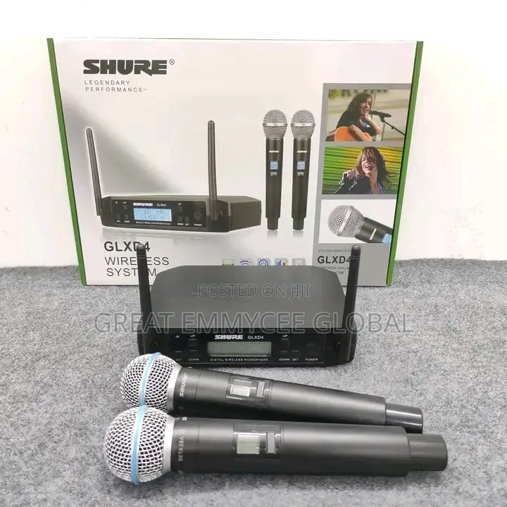 SHURE Wireless Microphone GLXD4