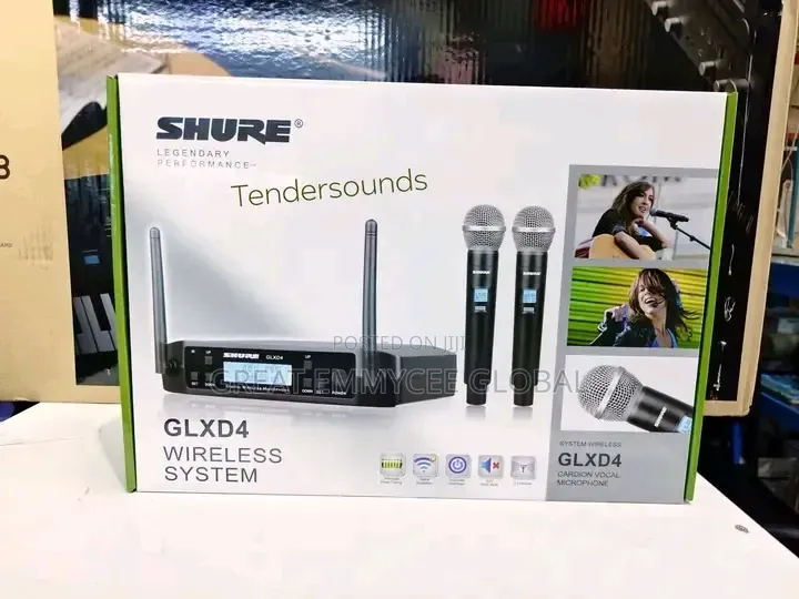 SHURE Wireless Microphone GLXD4