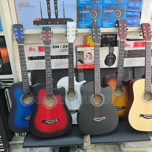 Quality 38 Inches Acoustic Guitar - Rich Tone & Stylish Finish Options