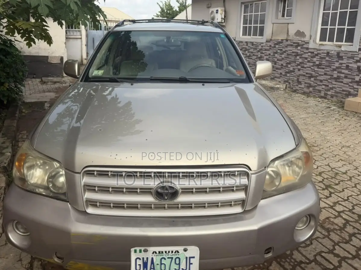 Toyota Highlander 2006 Gold