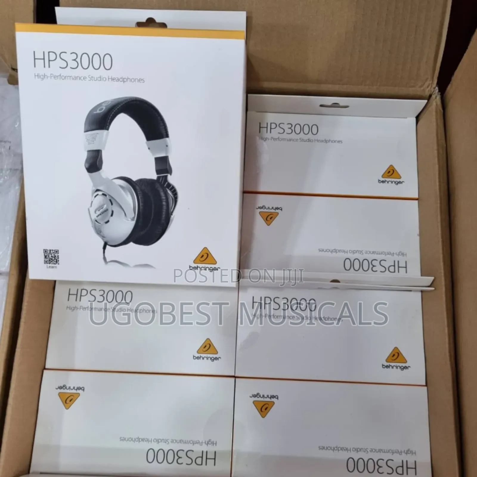 Behringer HPS3000 High-Performance Studio Headphones - Audio Sound