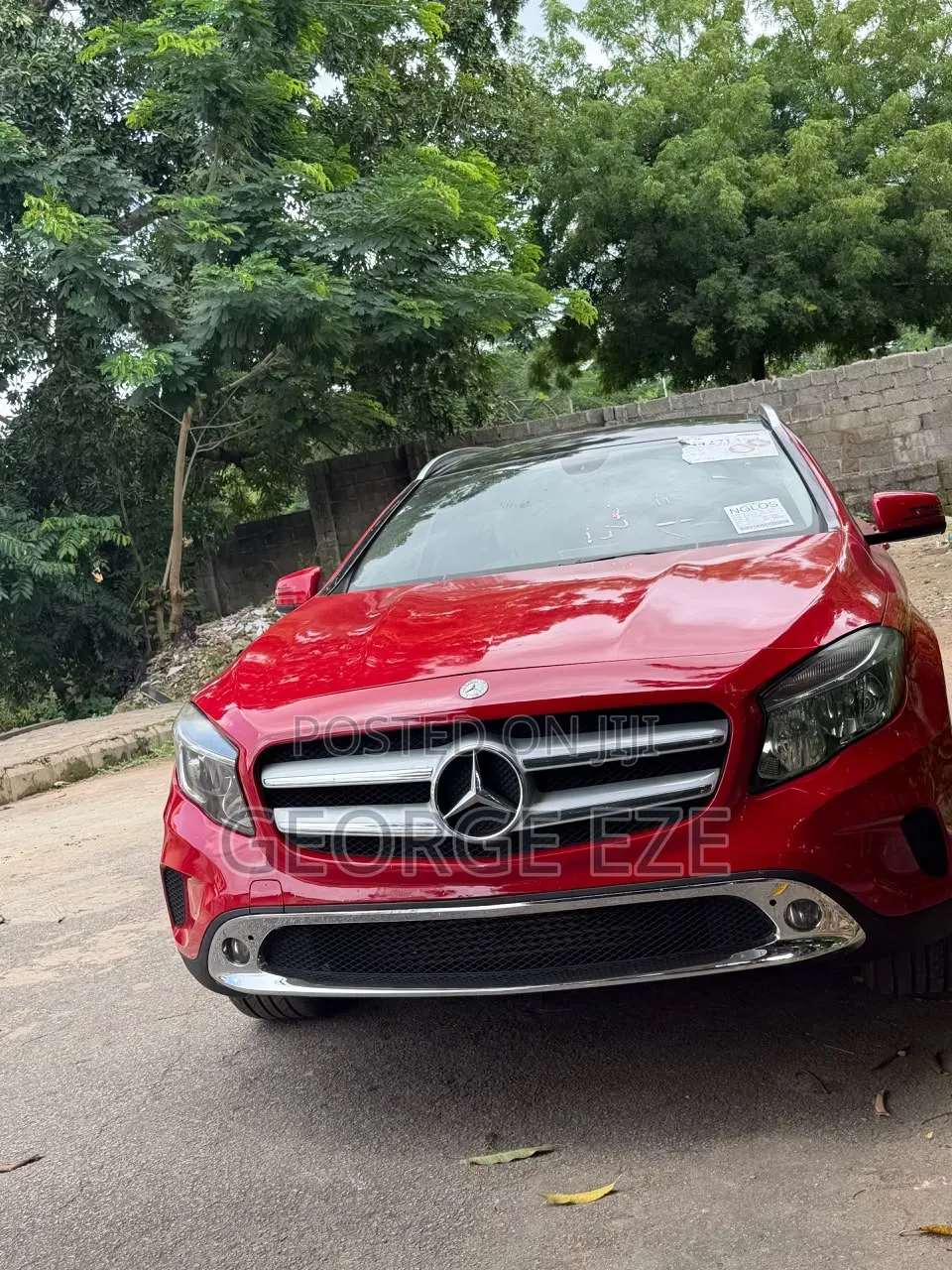 Mercedes-Benz GLA 250 2016 Red