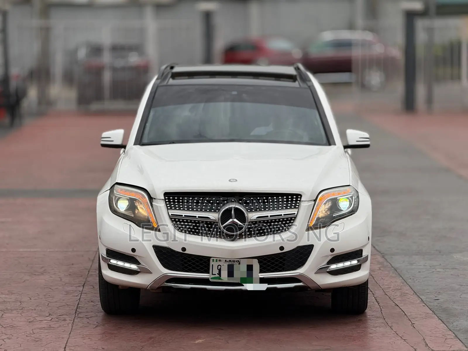 Mercedes-Benz GLK-Class 350 4MATIC 2014 White