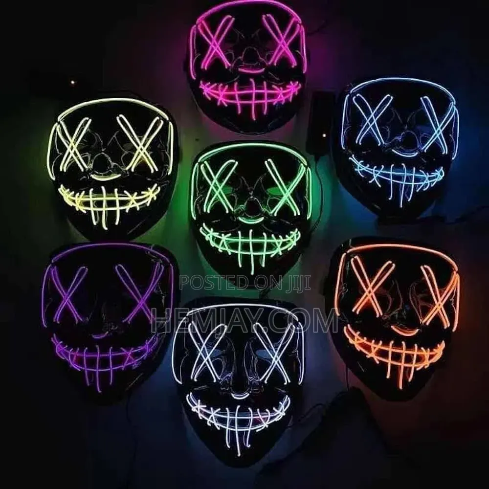 Quality Led Light Party Mask to Spice Up the Party Vibes