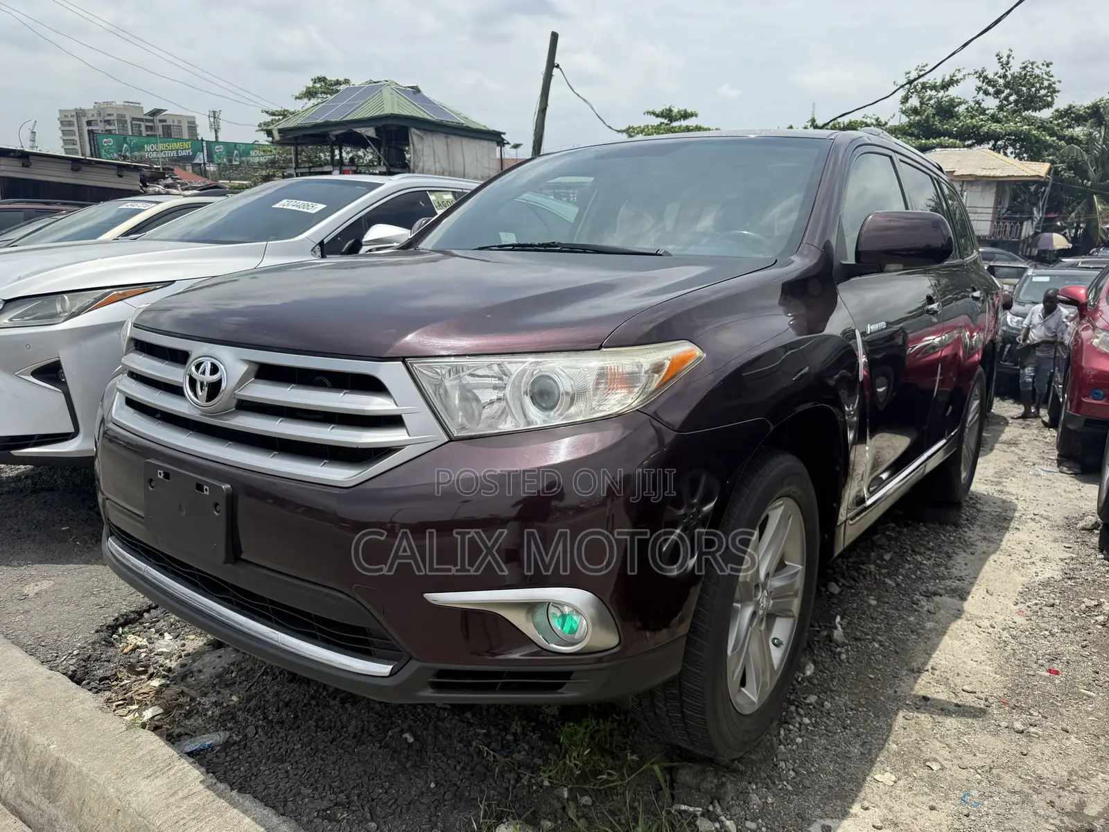 Toyota Highlander 2013 Burgundy