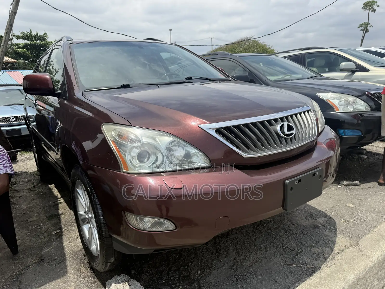 Lexus RX 2007 Burgundy