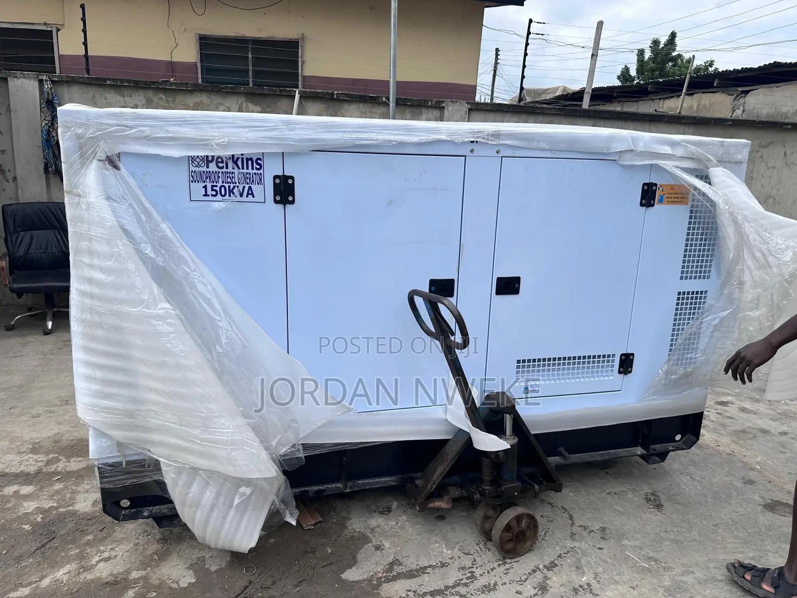 SP 150kva Perkins Diesel Soundproof Engine With Warranty