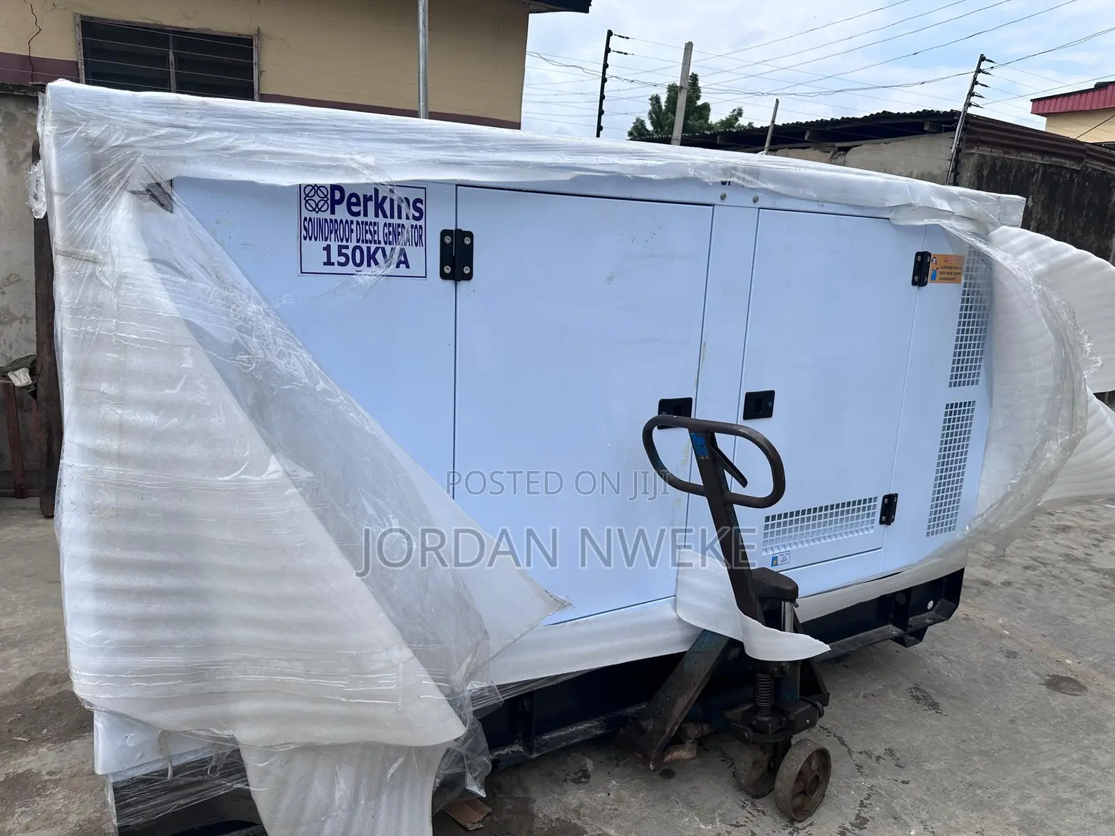 Quality Perkins 150kva With Turbo Charger Copper Coil and Installation