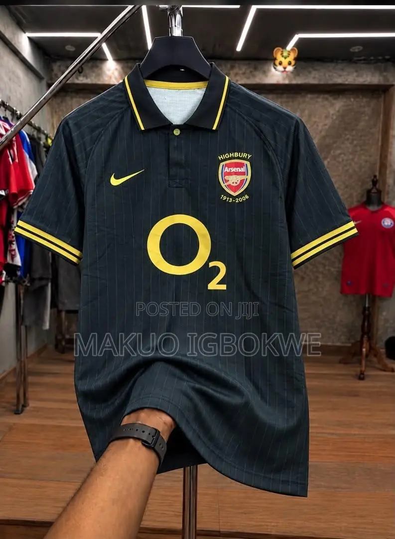 Original Nigeria and Arsenal Jerseys Available in Different Sizes