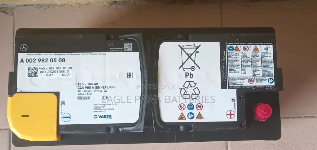 Mercedes Benz AGM Battery 105amps