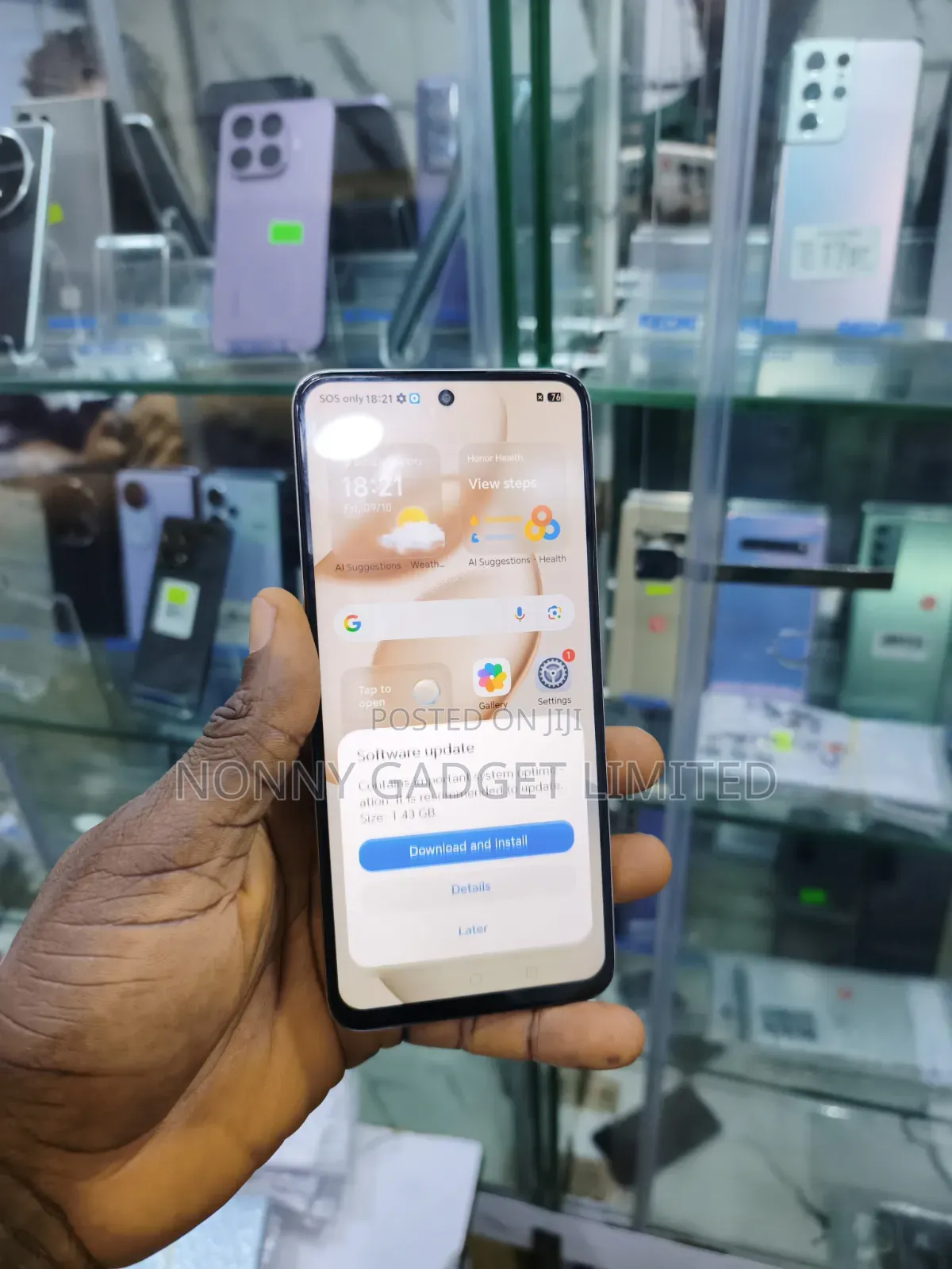 Honor 400 Lite 256 GB Gold