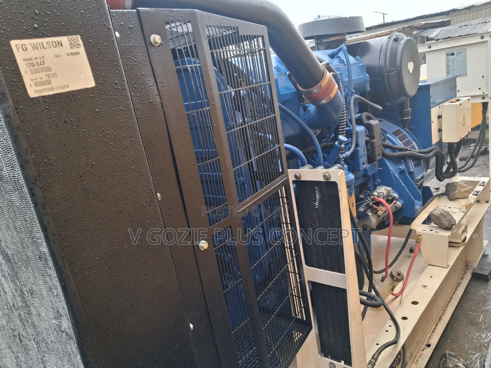 350kva UK Standard FG Wilson Perkins Generator