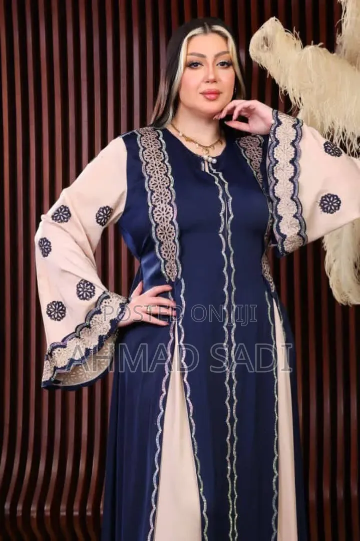 Original Egypt Abaya 45K Luxury Lace Stones Design Kano Market