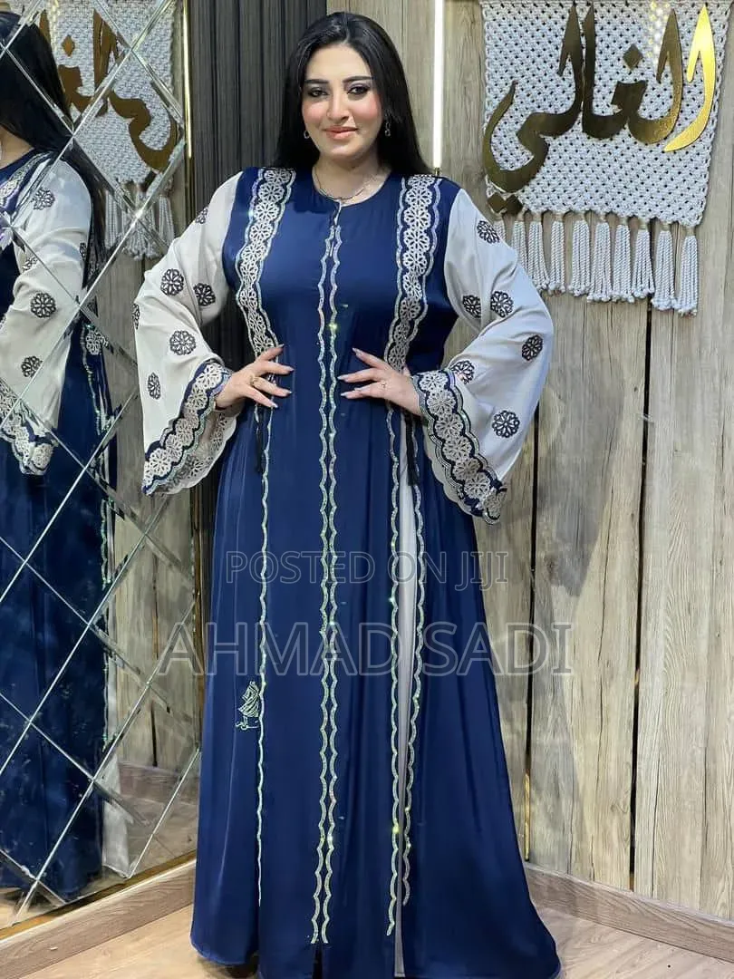 Original Egypt Abaya 45K Luxury Lace Stones Design Kano Market
