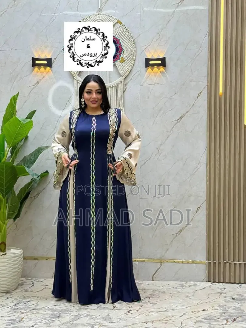 Original Egypt Abaya 45K Luxury Lace Stones Design Kano Market