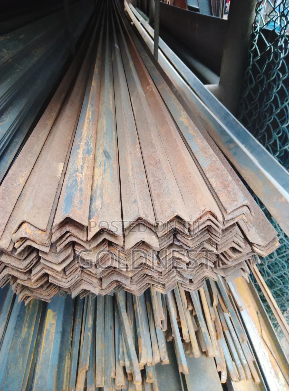 Heavy-Duty Mild Steel Angle Iron Bars
