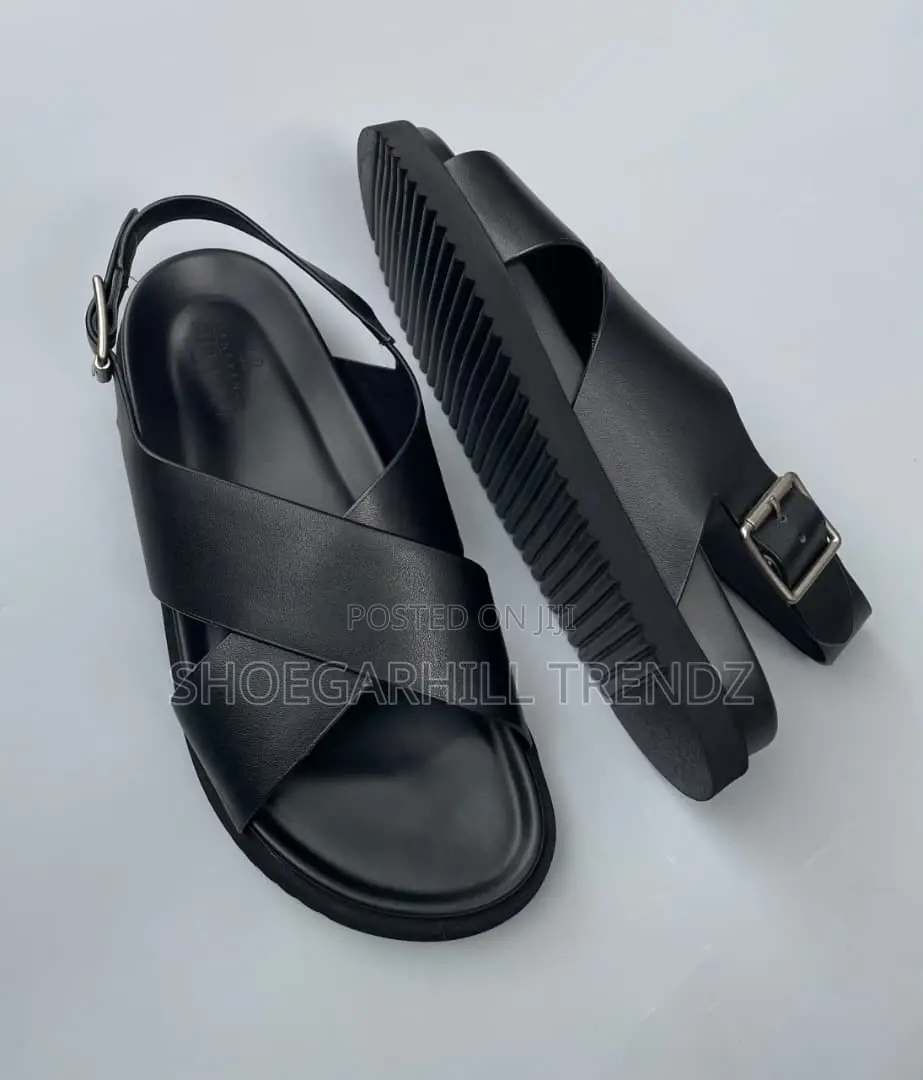 Men Leather Gianfranco Butteri Sandals