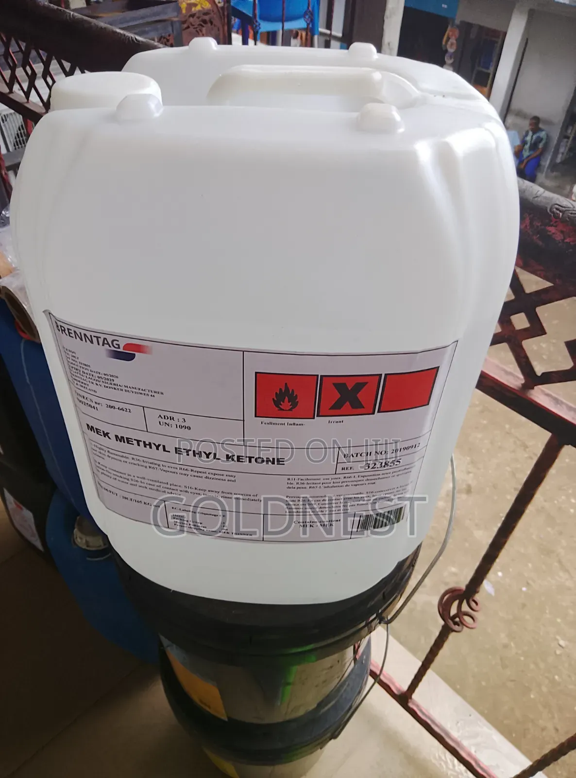 Brenntag Methyl Ethyl Ketone (MEK) Thinner