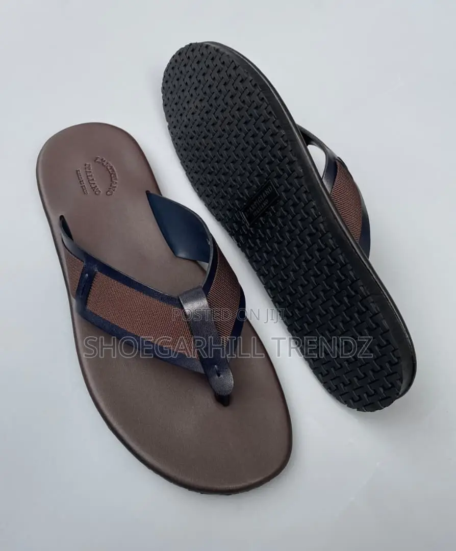 l'Artigiano Italiano Palm Slippers | Scissors Style
